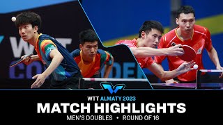 Xu Haidong/Sun Wen vs Liang Yanning/Xiang Peng | MD R16 | WTT Contender Almaty 2023