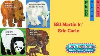 Brown Bear, Polar Bear, Panda Bear and Baby Bear, What Do You See,Hear? |Eric Carle |Read Aloud Book