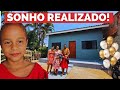 PALOMA E FAMÍLIA RECEBEM SUA NOVA CASA COM MUITA EMOÇÃO!