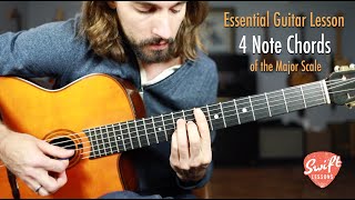4 Note Chords of the Major Scale - You Need to Know This!