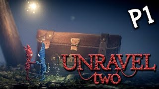 Unravel Two《毛綫小精靈2》- 遇見小藍啦！ [白白魚x老吳]