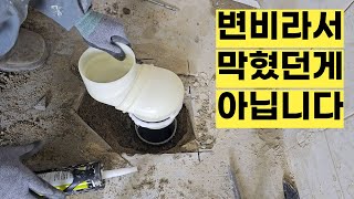 변기 밑에 숨겨진 인테리어 업자만 아는 냄새나는 비밀