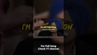 Sidhu Moosewala | I'M Better Now | Slow and Reverb