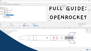 OpenRocket Basic Tutorial