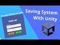 How to make a SUPER Simple Saving System with Unity 2022!