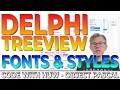 Delphi TreeView Programming: RichText Formatting