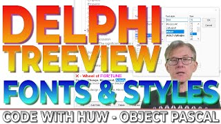 Delphi TreeView Programming: RichText Formatting
