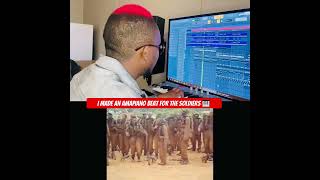 Made An AmapiaNo Beat For The Soldiers 🎹 #killorbeezbeatz