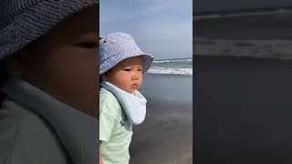 1歳2ヶ月　はじめての海