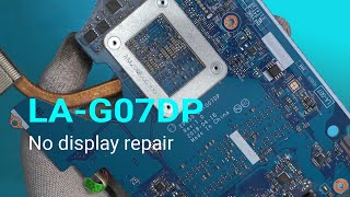 LA-G07DP- HP 15T-DA - No display -MBD & Ram repair