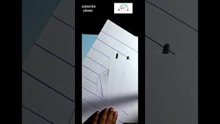Very Easy To Draw 3D Illution/how to draw 3D Illution/very easy to trick hole and ladder 3D illution