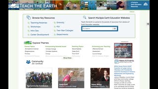 Creating compelling and effective teaching activities for Teach the Earth