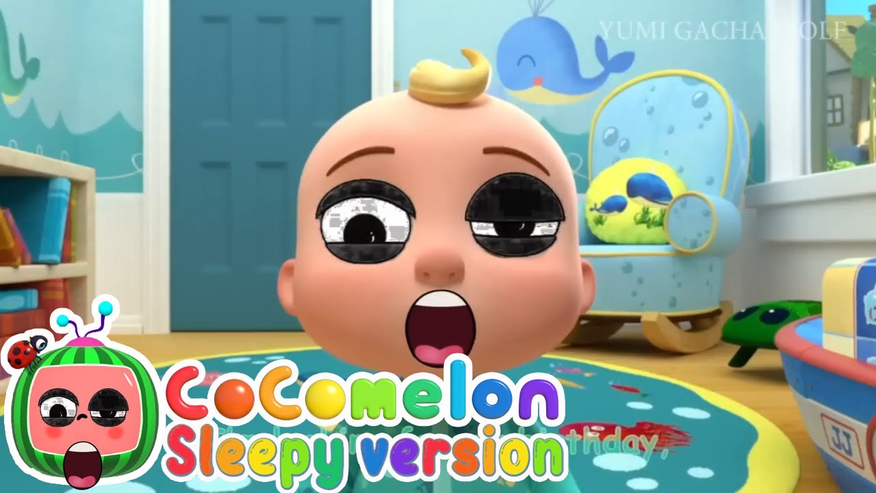 JJ's Birthday Surprise Song And More CoComelon Sleepy Version - YouTube