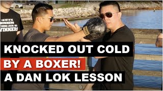 WRONG!! "How To Stop A Hook Punch Cold"" Dan Lok | Bad Wing Chun