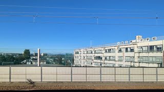 【小田急線】急行 本厚木行き 成城学園前駅から登戸駅までの車窓🚃💨