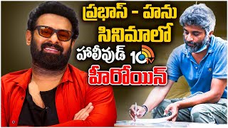 ప్రభాస్ - హను సినిమాలో హాలీవుడ్ హీరోయిన్ | Prabhas New Movie 2024 | Hanu Raghavapudi | 10TV Ent