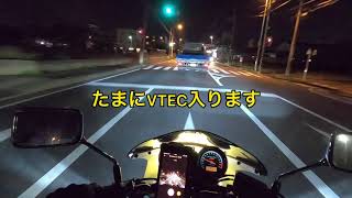 CB400SF Revo(NC42)【夜】【音】【VTEC】【BGM】