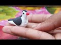 How To Make a Pigeon With Clay।।Edul Ahmed Arts