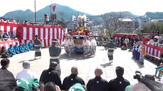 令和元年長崎くんち後日奉納魚の町川船