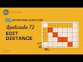 Edit Distance - Leetcode 72 - Python