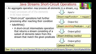 Java Streams Short-Circuit Aggregate Operations
