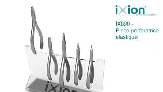 IXION IX890 : Pince perforatrice élastique