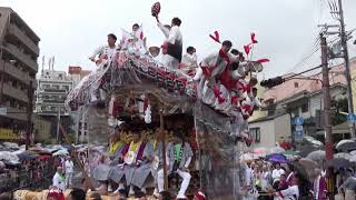 令和元年神戸市令和奉祝だんじり巡行