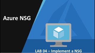 MS Azure - Lab04 Implement a Network Security Group (Spanish)