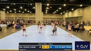 CJV 15 Nat’l White vs. Del. United Cobalt (2025.01.19)