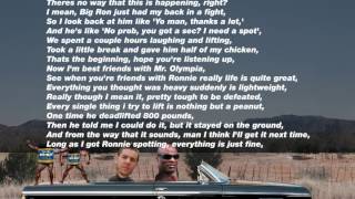 "Me and Ronnie" Ronnie Coleman's First Official Rap Song | Ronnie Coleman