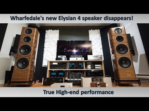 The BEST that Wharfedale has to offer, the flagship Elysian 4 speaker!