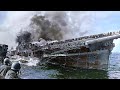 How One Shipbuilder’s “Impossible” Hull Design Kept A Burning Carrier Alive In The Pacific