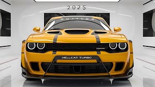 All New 2025 Dodge Challenger Hellcat Turbo Revealed - Exclusive First Look!