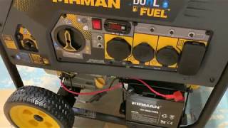 The Firman 9400 Dual Fuel Generator from Costco