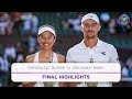 Thrilling Mixed Doubles | Gonzalez/ Olmos vs. Zielinski/ Hsieh | Final | Highlights | Wimbledon 2024