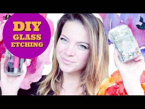 DIY Glass Etching with CRICUT STENCIL VINYL DIY Glass Etching with CRICUT STENCIL VINYL