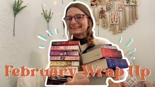 February Wrap Up 2022 + March TBR