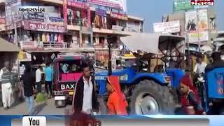 Banaskantha: Traffic problem in the Main Market of Tharad | Mantavya News