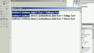 VB 6.0 / Visual Basic 6.0 Listview Tutorial