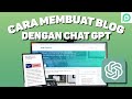 Cara Membuat Website BLOG dengan ChatGPT dari 0 Untuk Pemula - Full Lengkap (2023)