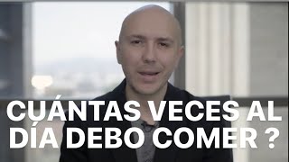 ¿Cuántas veces hay que comer en el día y cuál es la comida más importante? - Dr Carlos Jaramillo