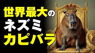 世界最大のネズミ カピバラ #動物, #画像生成AI, #謎,