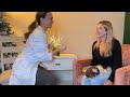 asmr full body sensory exam real person medical exam sensory tests sharp or dull face feet scalp