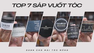 TOP 7 Sáp vuốt tóc cho mái tóc mỏng | Tiến Đích Shop