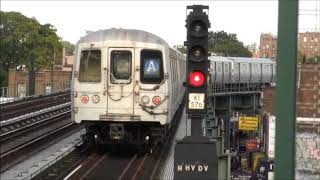 ᴴᴰ NYC Subway (special): R46 train entirely in married pair configuration