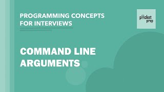 Command Line Arguments | Data Structures | Programming Concepts