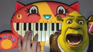 ALL STAR BUT IT'S PLAYED ON A CAT PIANO!