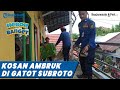 Kosan Ambruk di Gatot Subroto Banjarmasin, Diduga Tanah Labil dan Abrasi