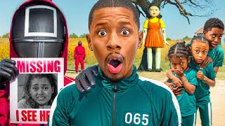 Playing SQUID GAME in REAL LIFE! 😱 (THE MOVIE)