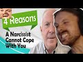 Forsen Reacts - 4 Reasons A Narcissist Cannot Cope With You